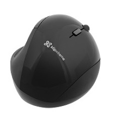 Mouse Semi Vertical Inalámbrico Business Negro KMW-500BK - Klip Xtreme