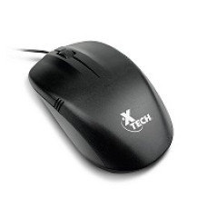 Xtech Optical Mouse w Scroll Wheel 1000 dpi USB BK XTM-205