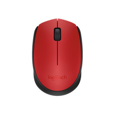 Mouse Inalámbrico Mouse M170 Rojo 3 Botones 910-004941 - Logitech