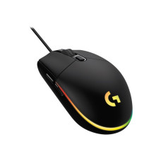Logitech Mouse gaming G203 Negro 6 botones programables