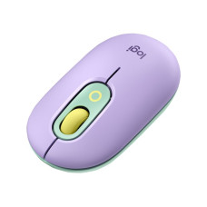 Logitech POP Mouse with emoji lila