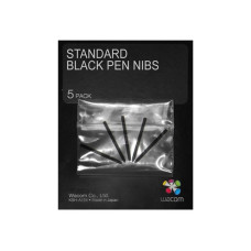 Wacom Standard Pen Nibs Digital pen nib - black pack of 5 - for Intuos4 Large Medium Small Wireless