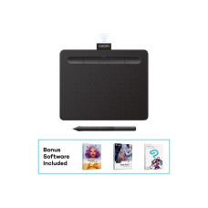 Wacom Intuos Creative Pen Small Digitizer - 15.2 x 9.5 cm - electromagnetic - 4 buttons - wireless w