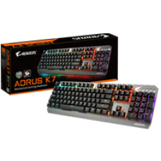 AORUS K7 Keyboard - backlit - USB - gray