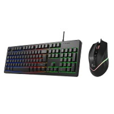 Combo 3en1 Teclado Mouse y Pad RGB USB XTK-535S - Xtech