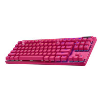 Teclado Mecánico Inalámbrico PRO X TKL Lightspeed Magenta 920-012154 - Logitech Teclado Mecánico Inalámbrico PRO X TKL Lightspeed Magenta 920-012154 - Logitech