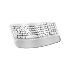 Teclado Ergonómico Inalámbrico Wave Keys Blanco Crudo 920-012279 - Logitech