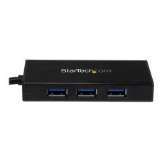 StarTech.com USB 3.0 Hub with Gigabit Ethernet Adapter 3 Port - NIC - USB Network / LAN Adapter - Wi