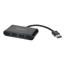 Kensington hub uh4000 usb 3.0 para 4 puertos compacto negro