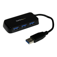 StarTech 4 Port Portable SuperSpeed Mini USB 3.0 Hub - B