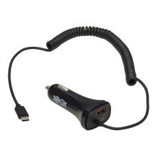 Tripplite Cargador USB Type C para vehiculo