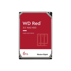 Disco Duro Serie Red para Sistemas NAS 6TB SATA 6Gb/s 3.5" WD60EFAX - Western Digital
