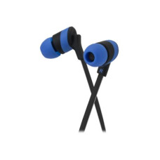 KlipX Audifono KolorBudz 3.5 mm Azul - Klip Xtreme