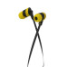 KlipX Audifono KolorBudz 3.5 mm Amarillo - Klip Xtreme