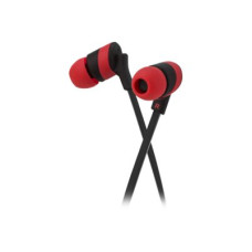 KlipX Audifono KolorBudz 3.5 mm Rojo - Klip Xtreme