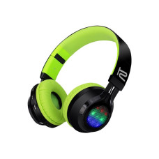 Klipx audífono bluetooth on ear C - mic control luces LED