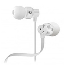 KlipX audifonos manos libres con microfono 3.5mm blanco