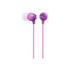 SONY AUDIFONO EX15LP COLOR VIOLETA C - TAPONES SILICONA 3.5M