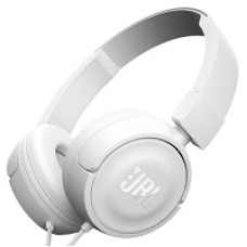 JBL Headphone T450 Wired On - ear White S. Ame