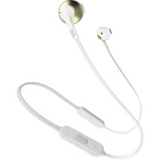 JBL Headphone JBL T205 BT In - ear White - Gold S.Ame
