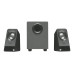 Logitech Subwoofer 2.1 z211 alimentacion USB - 3.5mm - 7W RMS