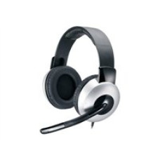 Genius Audifono HS - 05A 3.5mm Head - Band Headset Negro - Gris