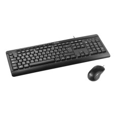 KlipX Combo teclado+mouse alambrico ESP USB