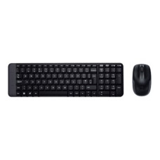 Logitech Combo inalambrico MK220 compacto - silencioso - 2.4Ghz