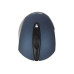 Mouse Óptico Inalámbrico Silencioso 2.4Ghz Azul KMW-400BL - Klip Xtreme