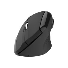 KlipX mouse vertical inalabrico 2.4 Ghz negro hasta 1600 DPI