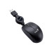 Mouse MicroT USB - Óptico Retráctil - Negro - Genius