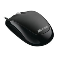 MS MOUSE COMPACT OPTICO NEGRO FOR BUSINESS CON CABLE