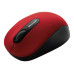 MS MOUSE MOBILE ROJO DARK BLUETOOTH 3600