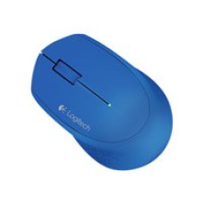 Logitech Mouse Inalámbrico M280 2.4 GHZ Azul