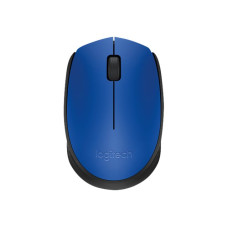 Logitech Mouse inalambrico M170 azul 3 botones