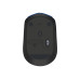 Logitech Mouse inalambrico M170 azul 3 botones