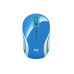 Logitech M187 Mouse - optical - 3 buttons - wireless - 2.4 GHz - USB wireless receiver - blu