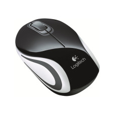 Logitech Mouse inalambrico mini M187 negro Refresh