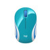 Logitech mouse inalambrico M187 azul brillante