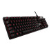 Logitech Gaming G413 Keyboard backlit USB Carbon - Silver