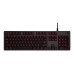 Logitech Gaming G413 Keyboard backlit USB Carbon - Silver