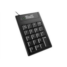 KlipX Teclado Numerico USB KeyPad Negro KNP - 100