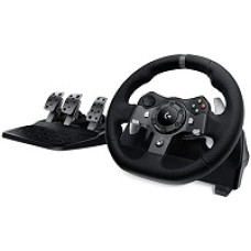 Logitech G923 Racing Wheel Wheel and pedals set - Wired - Black - for Sony PlayStation 4 Logitech G923 Racing Wheel Wheel and pedals set - Wired - Black - for Sony PlayStation 4